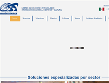 Tablet Screenshot of difusion.com.mx